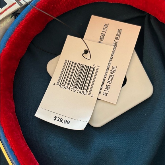 Disney Contemporary Resort 50th Anniversary Ears Headband - Blue and Red - Picture 3 of 3